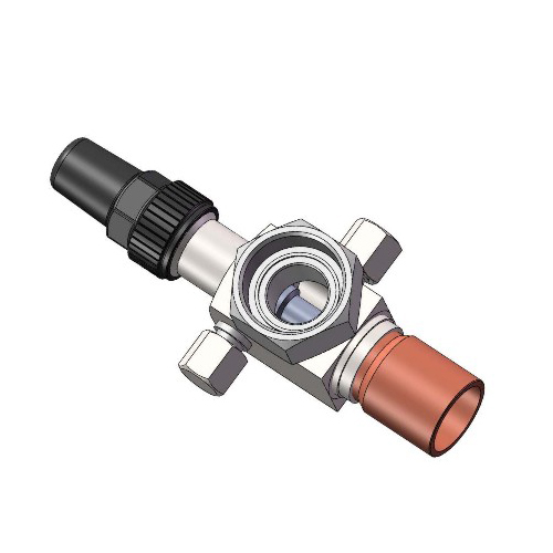 8301 Series Steel Rotolock Valve (Copper Connetion)